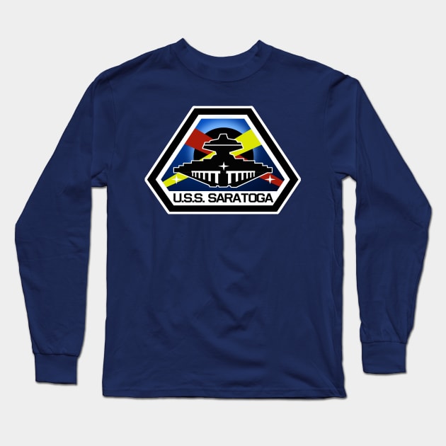 SAAB USS Saratoga Long Sleeve T-Shirt by PopCultureShirts